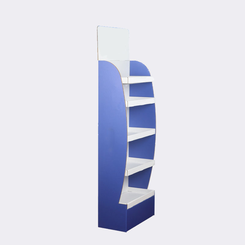 Grocery Cardboard Display Stand
